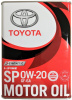 А/масло TOYOTA Motor Oil SP/CF-6A 0W20   4 л  (Япония)